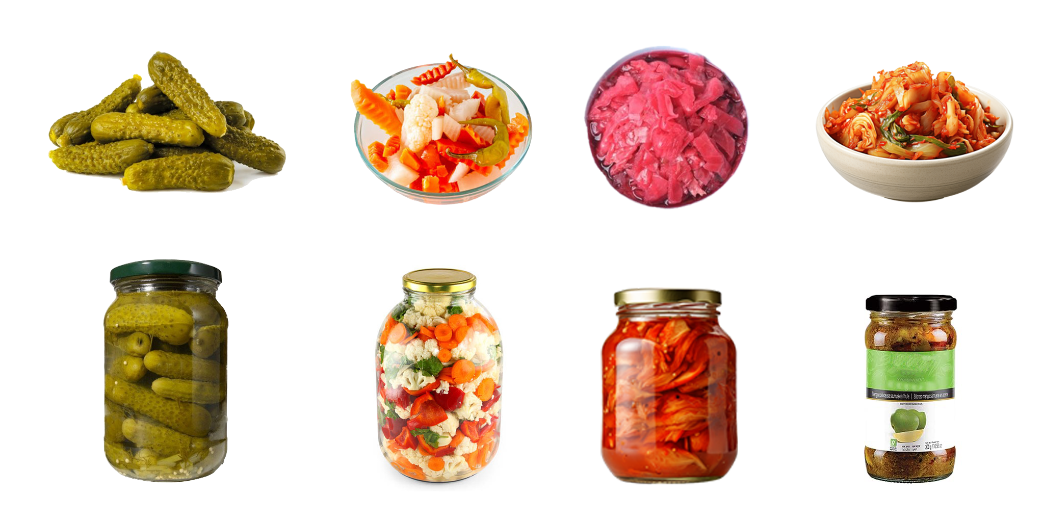 Pickle and Pickled Vegetables Production Line Products